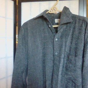 Vintage "Crossings" Small Acrylic and Rayon Men's Shirt